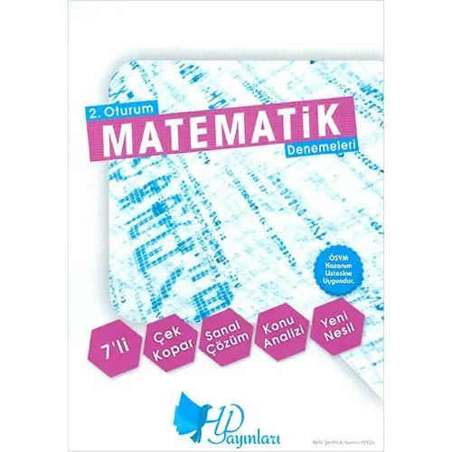 AYT Matematik 7li Denemeleri Hyd Yayınları