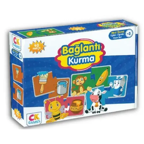 Bağlantı Kurma 40 Parça Kutulu (+3 Yaş) CK Games