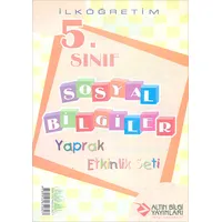 Altın Bilgi 5.Sınıf Sosyal Bilgiler Yaprak Testi 2010