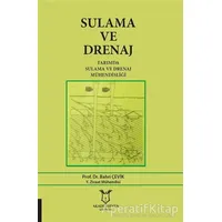 Sulama ve Drenaj - Bahri Çevik - Akademisyen Kitabevi