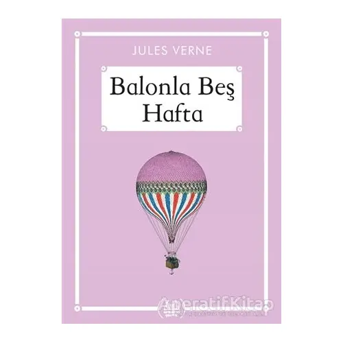 Balonla Beş Hafta - Gökkuşağı Cep Kitap - Jules Verne - Arkadaş Yayınları