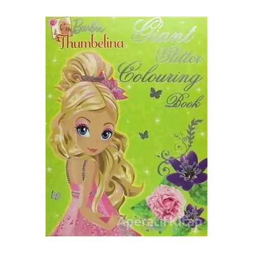 Barbie Thumbelina: Giant Glitter Colouring Book - Kolektif - Euro Books