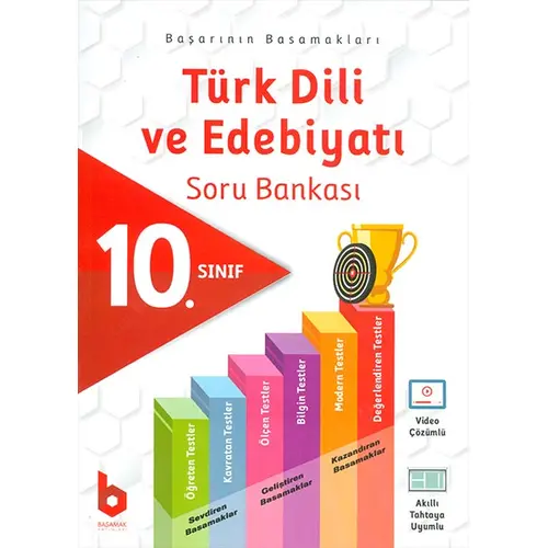 10. Sınıf Türk Dili ve Edebiyatı Soru Bankası - Kolektif - Basamak Yayınları