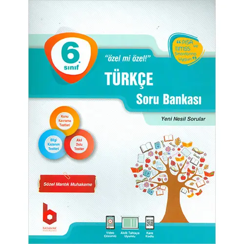 6. Sınıf Türkçe Soru Bankası - Kolektif - Basamak Yayınları