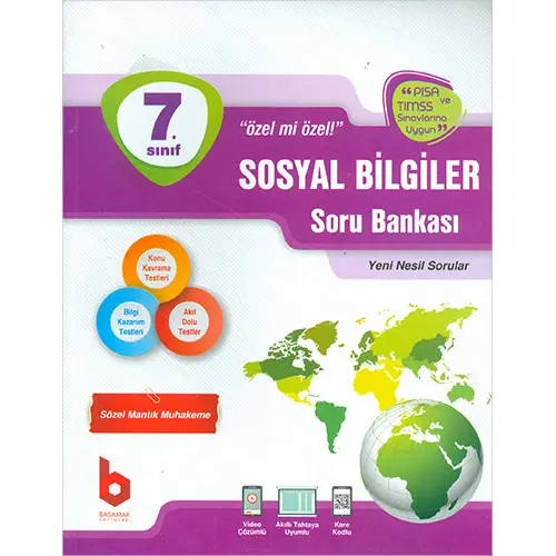 7. Sınıf Sosyal Bilgiler Soru Bankası - Kolektif - Basamak Yayınları