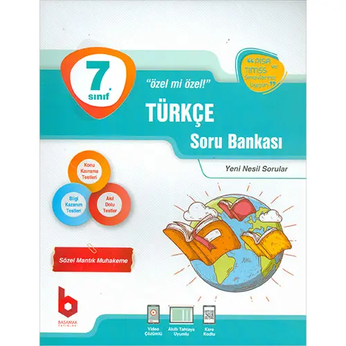 7. Sınıf Türkçe Soru Bankası - Kolektif - Basamak Yayınları