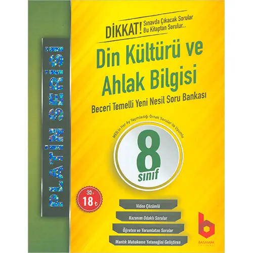 Basamak 8.Sınıf Din Kültürü Beceri Temelli Yeni Nesil Soru Bankası