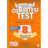 8. Sınıf Cumartesi Test Din Kültürü ve Ahlak Bilgisi - Kolektif - Basamak Yayınları