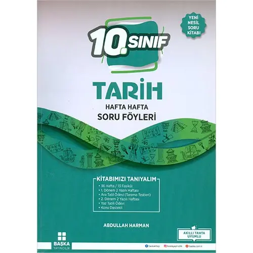 Başka 10.Sınıf Tarih Hafta Hafta Soru Föyleri