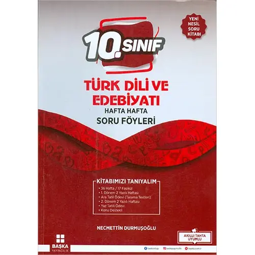 Başka 10.Sınıf Türk Dili ve Edebiyatı Hafta Hafta Soru Föyleri