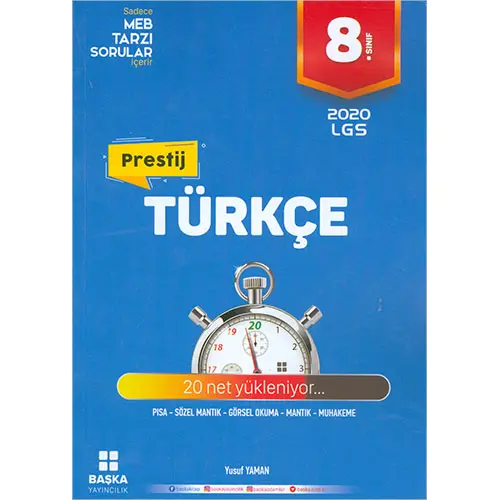 Başka 8.Sınıf LGS Prestij Türkçe