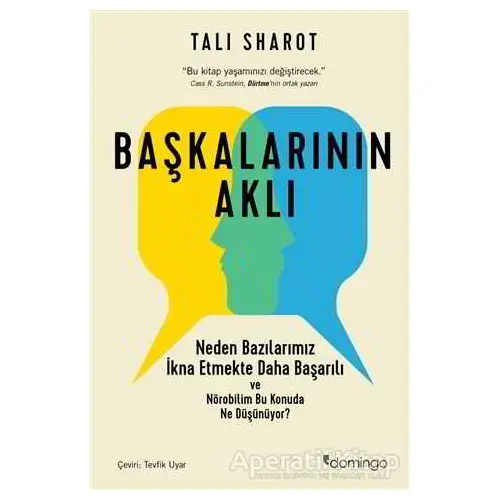 Başkalarının Aklı - Tali Sharot - Domingo Yayınevi