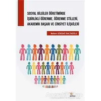 Sosyal Bilgiler Öğretiminde İşbirlikli Öğrenme, Öğrenme Stilleri, Akademik Başarı ve Cinsiyet İlişki