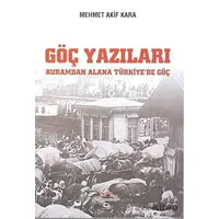 Göç Yazıları - Mehmet Akif Kara - Kırmızı Çatı Yayınları