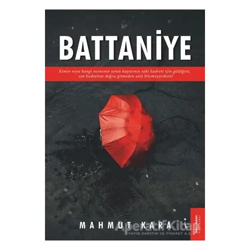 Battaniye - Mahmut Kara - İkinci Adam Yayınları