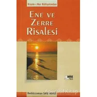 Ene ve Zerre Risalesi Cep boy - Bediüzzaman Said-i Nursi - Söz Basım Yayın