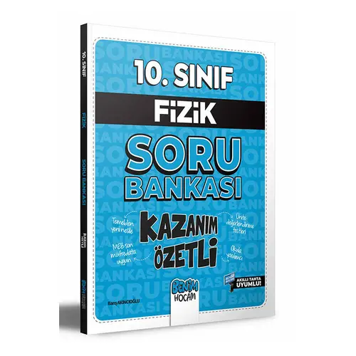 Benim Hocam 10. Sınıf Kazanım Özetli Fizik Soru Bankası