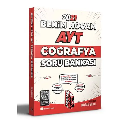 Benim Hocam 2021 AYT Coğrafya Soru Bankası