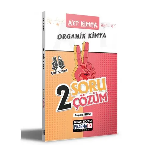 Benim Hocam 2021 AYT Kimya Organik Kimya 2 Soru 2 Çözüm Pragmatik Serisi