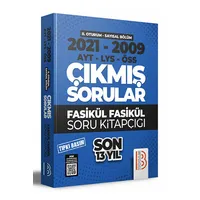 Benim Hocam 2009-2021 YKS 2. Oturum Sayısal Bölüm Son 13 Yıl Tıpkı Basım Fasikül Çıkmış Sorular