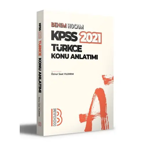 Benim Hocam 2021 KPSS Türkçe Konu Anlatımı