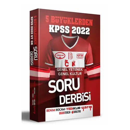 Benim Hocam 2022 KPSS 5 Büyüklerden Genel Yetenek Genel Kültür Tüm Dersler Soru Derbisi