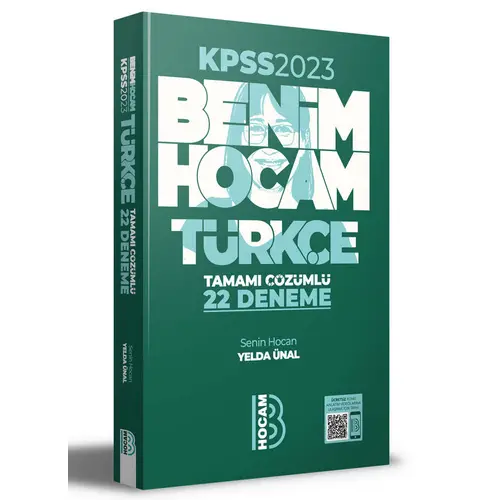 Benim Hocam 2023 KPSS Türkçe Tamamı Çözümlü 22 Deneme