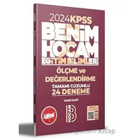 2024 Benim Hocam Yayınları Eğitim Bilimleri Ölçme ve Değerlendirme Tamamı Çözümlü 24 Deneme