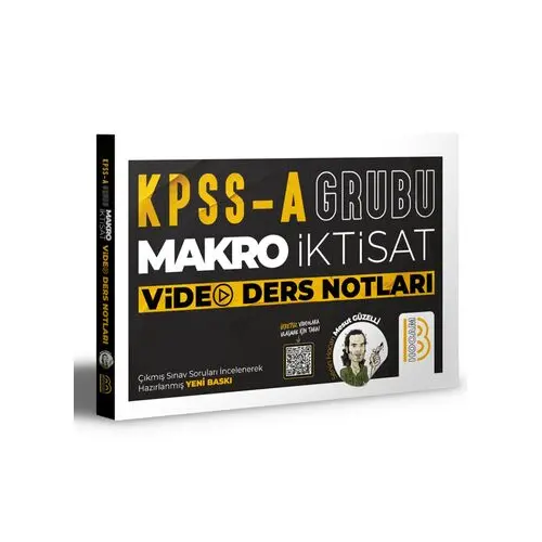 Benim Hocam KPSS A Makro İktisat Video Ders Notları