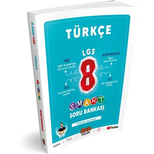 Benim Hocam LGS 8.Sınıf Smart Serisi Türkçe Soru Bankası
