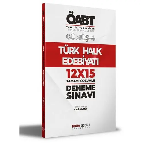 Benim Hocam ÖABT Türk Dili ve Edebiyatı Türk Halk Edebiyatı Deneme Sınavları