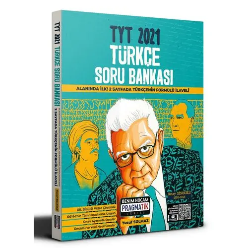 Benim Hocam Türkçeyi Formülleştiren Hocadan 2021 TYT Türkçe Soru Bankası