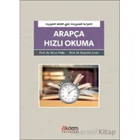 Arapça Hızlı Okuma - Musa Yıldız - Akdem Yayınları