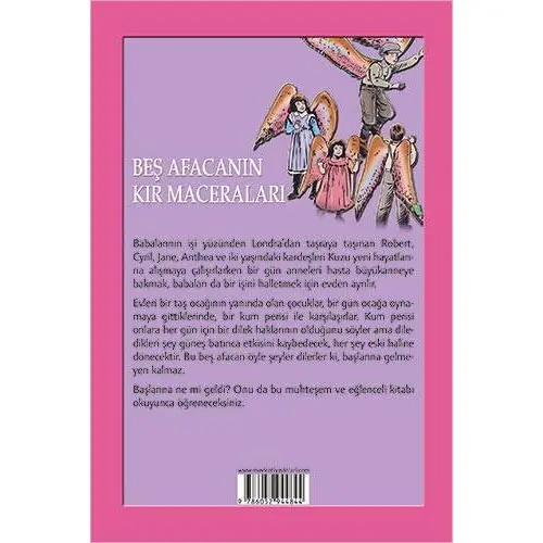 Beş Afacanın Kır Maceraları - Edith Nesbit - Maviçatı Yayınları