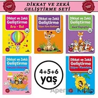 4+5+6 Yaş Dikkat ve Zeka Geliştirme Seti - Afife Çoruk - Beyaz Panda Yayınları