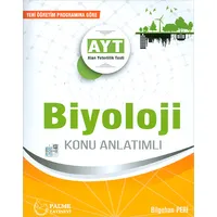 AYT Biyoloji Konu Anlatımlı Palme Yayıncılık