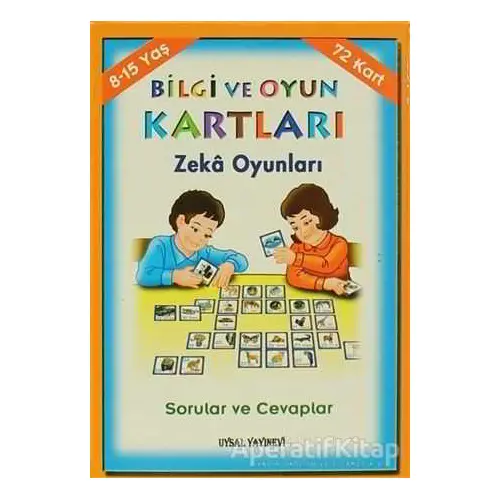 Bilgi ve Oyun Kartları Zeka Oyunları - Kolektif - Uysal Yayınevi