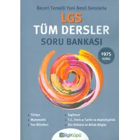 8.Sınıf LGS Tüm Dersler Soru Bankası Bilgi Küpü