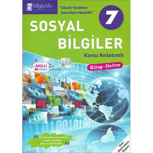 Bilgiyolu 7.Sınıf Sosyal Bilgiler Konu Anlatımlı (Yeni Müfredat)