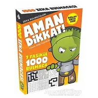 Aman Dikkat! - Zeka Bulmacaları - Ahmet Bilal Yaprakdal - Uğurböceği Yayınları