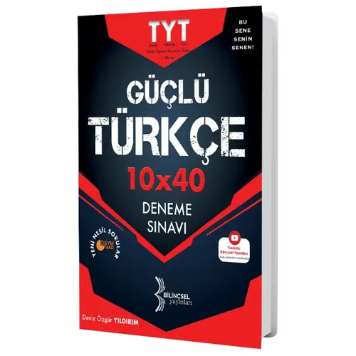 Bilinçsel TYT Güçlü Türkçe Deneme Sınavı