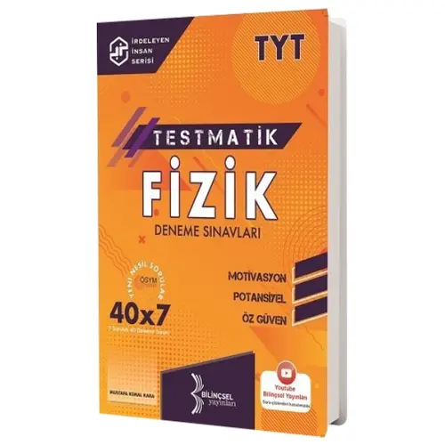 Bilinçsel TYT Testmatik Fizik Deneme Yayınları