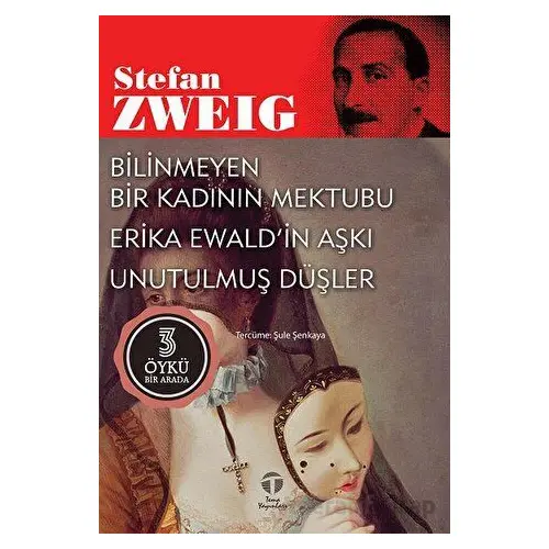 Bilinmeyen Bir Kadının Mektubu Erika Ewald’in Aşkı Unutulmuş Düşler - Stefan Zweig - Tema Yayınları
