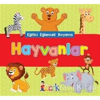 Hayvanlar - Eğitici Eğlenceli Boyama - Kolektif - Bıcırık Yayınları