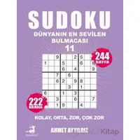 Sudoku - Dünyanın En Sevilen Bulmacası 11 - Ahmet Ayyıldız - Olimpos Yayınları