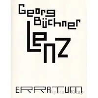 Lenz - Georg Büchner - Norgunk Yayıncılık