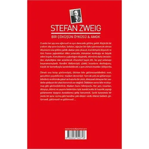 Bir Çöküşün Hikayesi ve Amok - Stefan Zweig - Maviçatı Yayınları