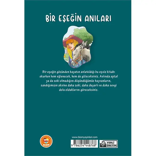 Bir Eşeğin Anıları - Comtesse De Segur - Biom (Çocuk Klasikleri)