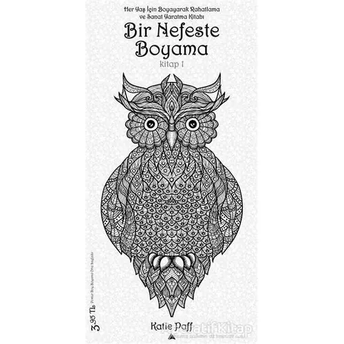 Bir Nefeste Boyama Kitap 1 - Katie Paff - Kuzey Yayınları