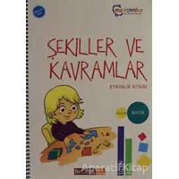 Şekiller ve Kavramlar Etkinlik Kitabı (48 Ay ve Üzeri) - Mavi Çember Okul Öncesi Eğitim